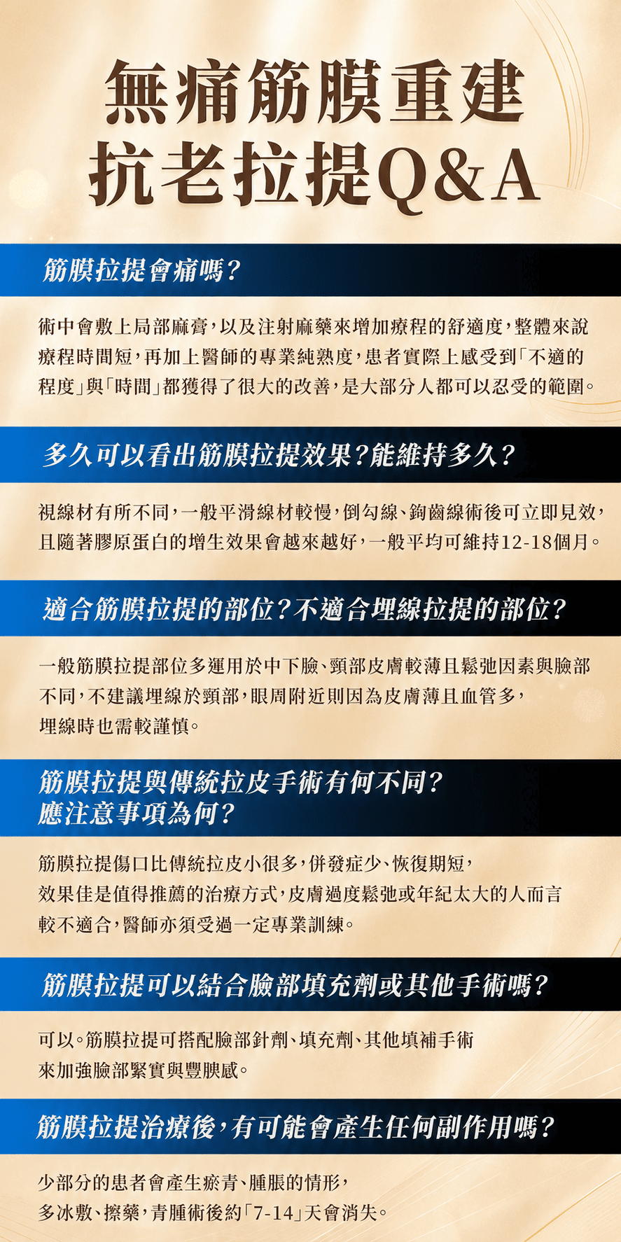 高階抗老 陳裕豪醫師 筋膜拉提 埋線拉提 瑞提診所